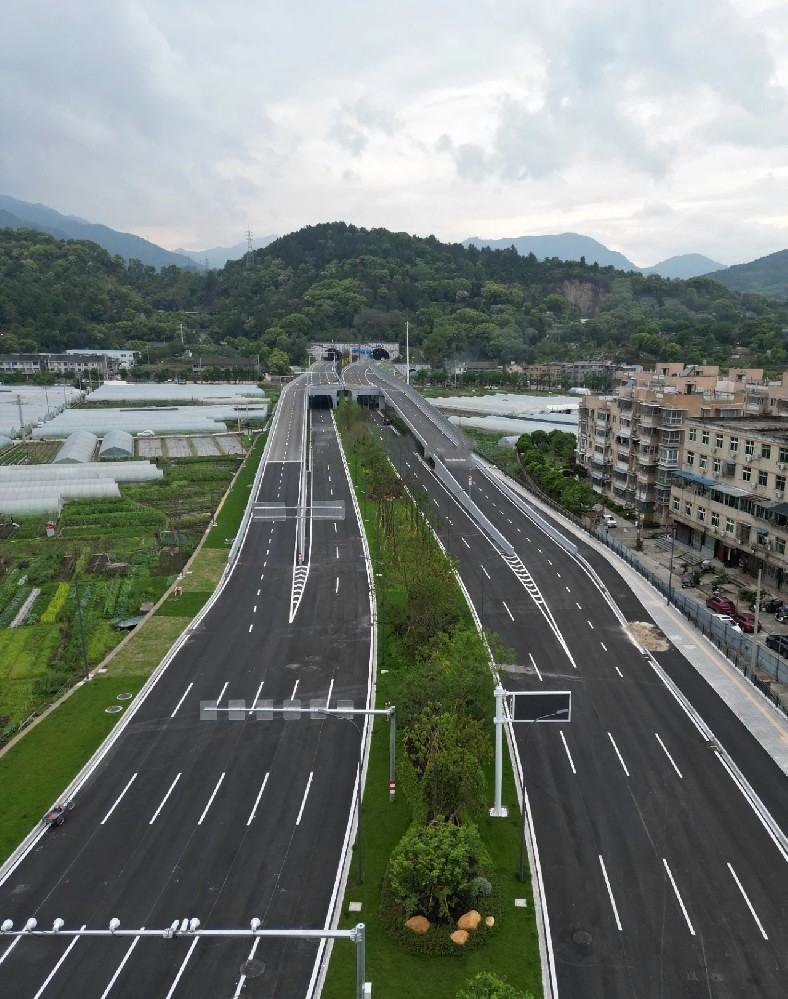 温州瓯海大道瞿溪隧道口项目